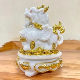Tượng Tỳ Hưu phong thủy để bàn thờ thần tài hoặc bàn làm việc- cỡ trung cao 21cm
