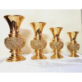 Bình Cắm Hoa Bằng Đồng Vĩnh Tiến 4 cỡ - Cao 30cm (Cỡ 4)