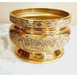 Bát Nhang Bằng Đồng (4 Cỡ) thương hiệu Vĩnh Tiến nguyên chất - Cỡ 3 (Cao 11cm)