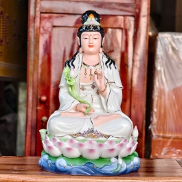 Tượng Đại Thế Chí Bồ Tát Bằng Sứ Cao Cấp cao 30cm