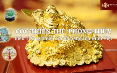 Cóc Thiền Thừ Phong Thủy, Biểu Tượng Chiêu Tài Của Mọi Gia Đình Việt