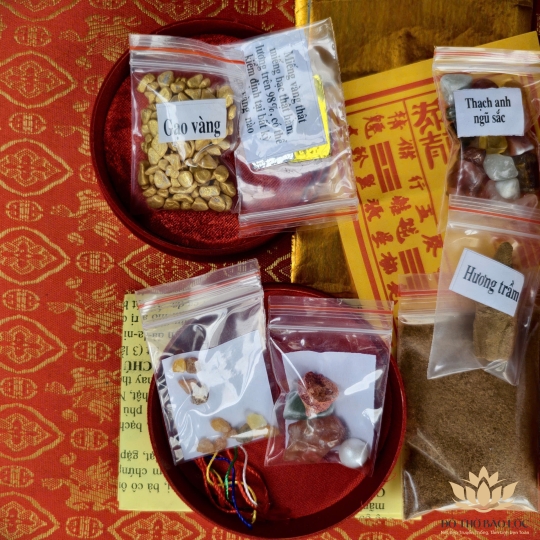 Bộ Cốt Thất Bảo Chuẩn 100% - Cốt Bát Hương - Cốt Tượng Thần Tài