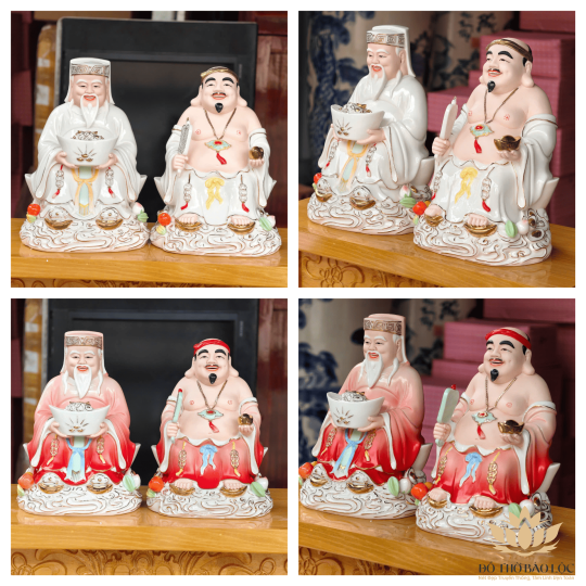 [A9] Tượng Thần Tài Thổ Địa Bằng Sứ Đức Hóa Nhập Khẩu Cao Cấp 2 cỡ