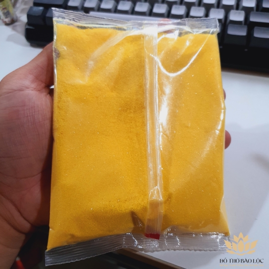 Cát Kim Sa, Cát Vàng Lư Hương – Tro Vàng Để Bát Hương Thờ 500g