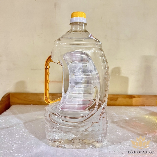 Dầu Cát Tường lưu ly 1.2kg màu vàng dùng trong thờ cúng