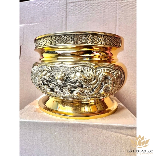  Bát Nhang Bằng Đồng Thương Hiệu Vĩnh Tiến Cao 9cm x DK 14cm [BH2]