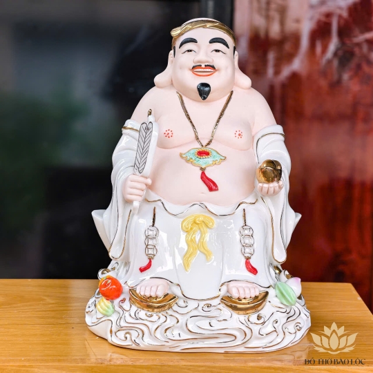 [A9] Tượng Thần Tài Thổ Địa Bằng Sứ Đức Hóa Nhập Khẩu Cao Cấp 2 cỡ