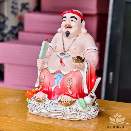 [A9] Tượng Thần Tài Thổ Địa Bằng Sứ Đức Hóa Nhập Khẩu Cao Cấp 2 cỡ