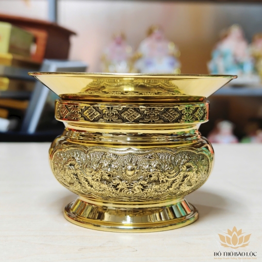 Khay hứng tàn nhang, vỉ khay hứng tàn nhang lư bát hương thờ cúng chất liệu đồng