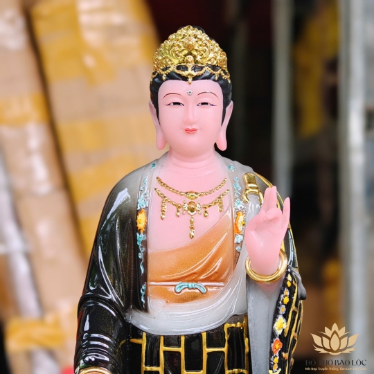 Tượng Mẹ Địa Mẫu Diêu Trì bằng Bột Đá che chở gia đạo, thu hút tài lộc (2 mẫu)