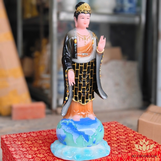 Tượng Mẹ Địa Mẫu Diêu Trì bằng Bột Đá che chở gia đạo, thu hút tài lộc (2 mẫu)