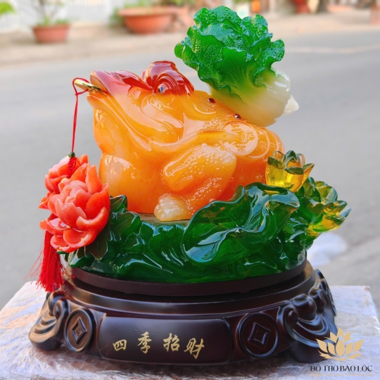 Tượng Cóc, Thiềm Thừ phong thủy chiêu tài, thu hút tài lộc