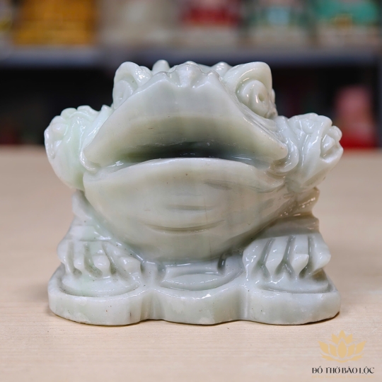 Tượng Cóc phong thủy chiêu tài, thu hút tài lộc bằng đá tự nhiên