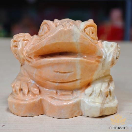 Tượng Cóc phong thủy chiêu tài, thu hút tài lộc bằng đá tự nhiên