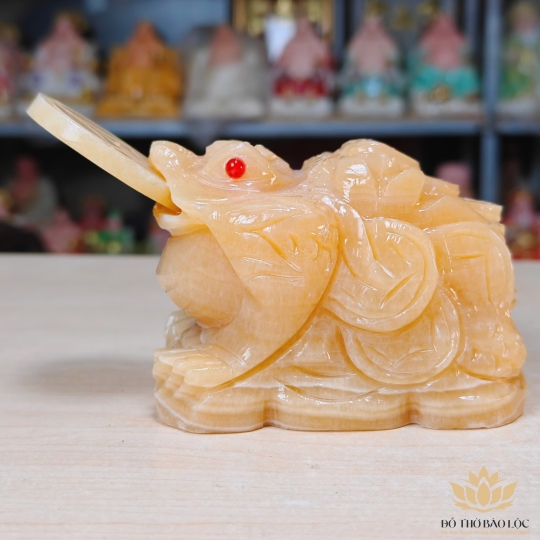 Tượng Cóc, Thiềm Thừ phong thủy chiêu tài, thu hút tài lộc bằng đá tự nhiên