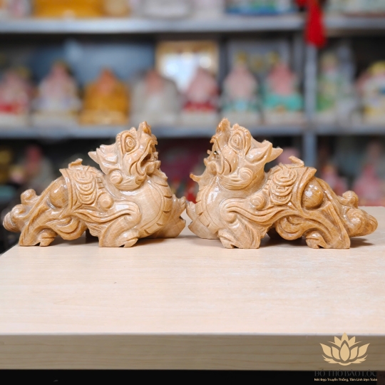 Tượng Tỳ Hưu, Kỳ Lân phong thủy bằng đá tự nhiên, Linh Vật Trấn Trạch Chiêu Tài Lộc