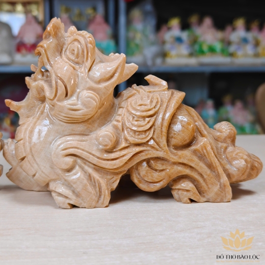 Tượng Tỳ Hưu, Kỳ Lân phong thủy bằng đá tự nhiên, Linh Vật Trấn Trạch Chiêu Tài Lộc