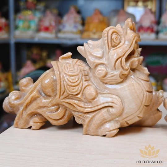 Tượng Tỳ Hưu, Kỳ Lân phong thủy bằng đá tự nhiên, Linh Vật Trấn Trạch Chiêu Tài Lộc